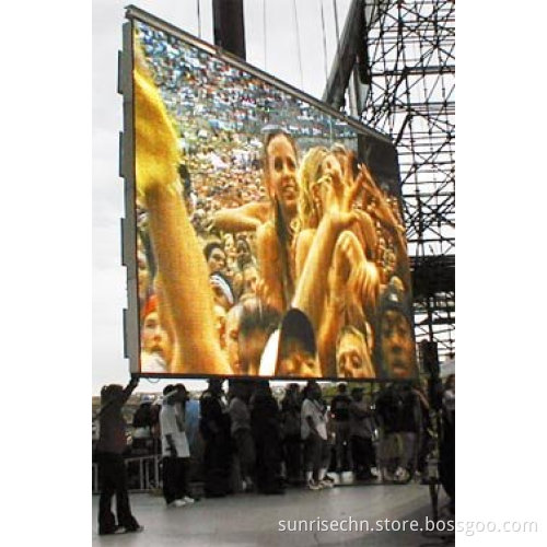 High Refresh Rate LED Advertising Curved Curtain Screens for Concerts and Stages